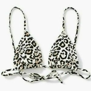 Bikini Top Leopard Print Medium
